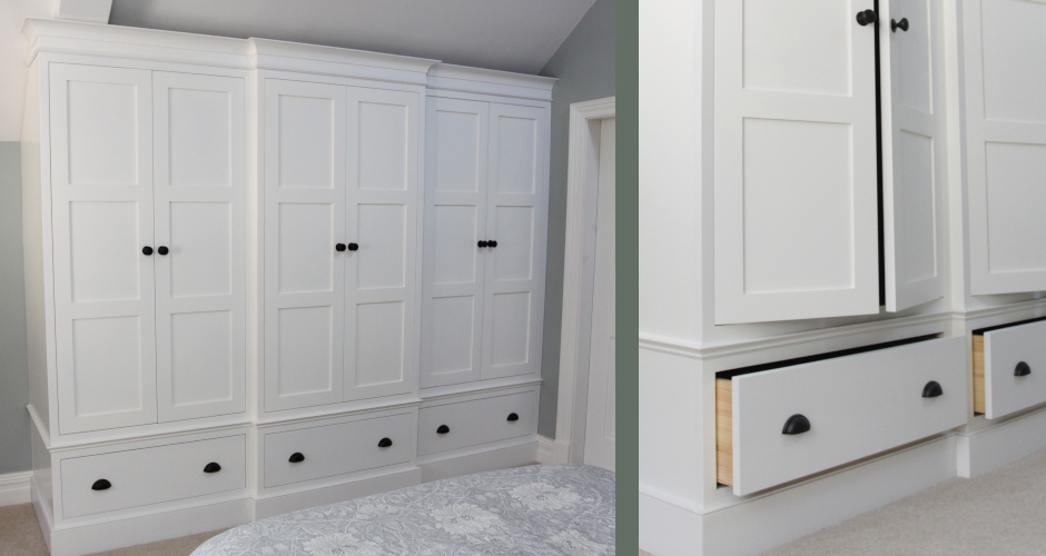 Hand-Made, Tulip Wood, Built-In Wardrobe